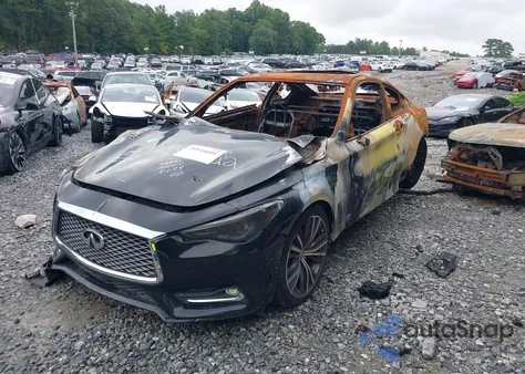 2017 Infiniti Q60 3.0T Premium z USA, uszkodzony, nr VIN JN1EV7EL8HM550279